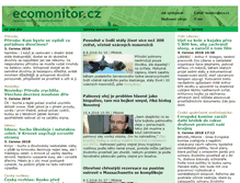 Tablet Screenshot of ecomonitor.cz